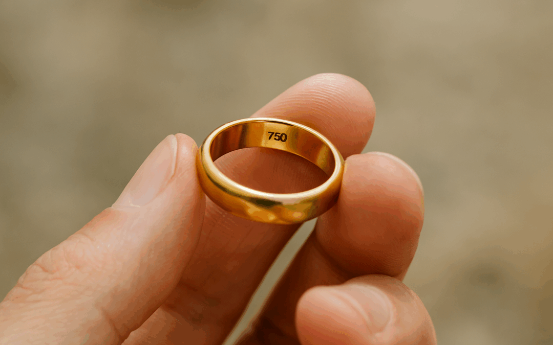 Comprendre le poinçon de l’or 18 carats